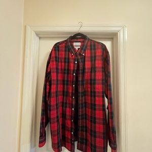 Mens Saddlebred Classic fit button down shirt size 2XLT